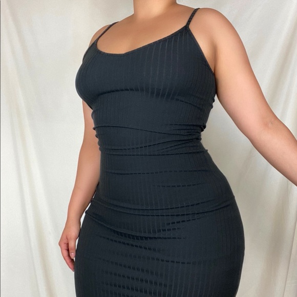 Ribbed Sundress - Picture 1 of 6